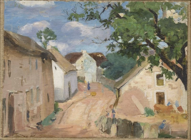 Vista sulla città - Art Museum of Estonia's painting collection, Tallinn